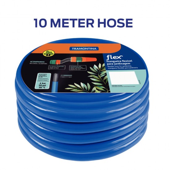 اطلب خرطوم خرطوم ماء 10 متر Tramontina 10 Meter Flex Garden Hose