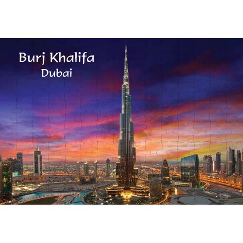 Ajooba Dubai Souvenir Puzzle Burj Khalifa Jomla Ae