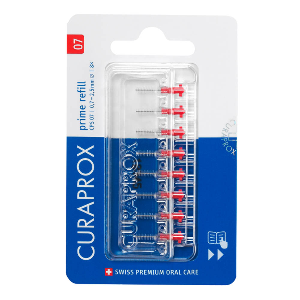 Curaprox Prime Refill Interdental Brushes Pack Of Red Jomla Ae