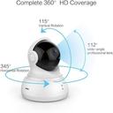 كاميرا المراقبة الليلية اللاسلكية YI 1080p HD Wireless Night Vision Surveillance Dome Camera - SW1hZ2U6MjA0MDI4