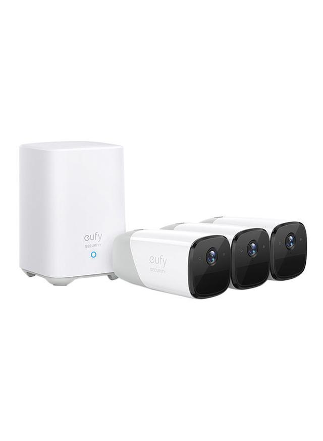 نظام كاميرا مراقبة منزلية - 3 كاميرات eufy Wireless Home Security Camera - SW1hZ2U6NTM4ODg1
