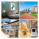 كاميرا المراقبة المنزلية الذكية 1080px أبيض WiFi Home Smart Camera - CRONY - SW1hZ2U6NjA1OTA5