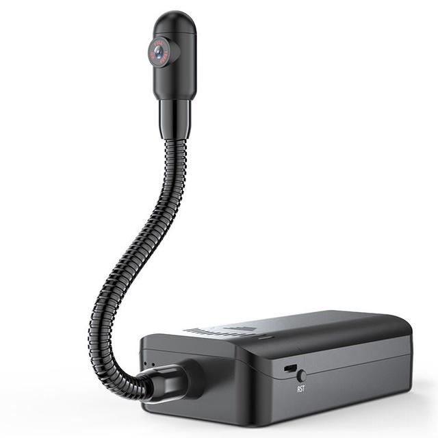 كاميرا المراقبة الخفية Mini Wi-Fi Wireless Camera with Adjustable Snake Lens بدقة 1080p - SW1hZ2U6NjAwMjAz