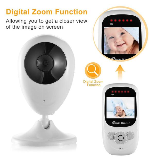كاميرا مراقبة الاطفال ( 2.4" ) CRONY -  Baby Monitor Wireless Video Baby Monitor Camera - SW1hZ2U6NjAxNTAy
