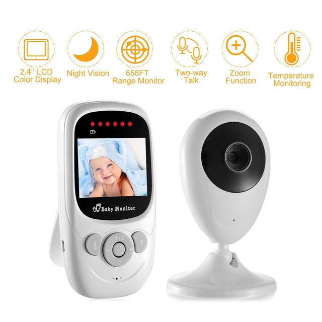 كاميرا مراقبة الاطفال ( 2.4" ) CRONY -  Baby Monitor Wireless Video Baby Monitor Camera - SW1hZ2U6NjAxNTA0