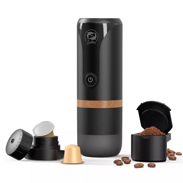 مكينة قهوة كبسولات متنقلة للرحلات iCafilas Portable Expresso Coffee Maker - SW1hZ2U6OTY3NjE1