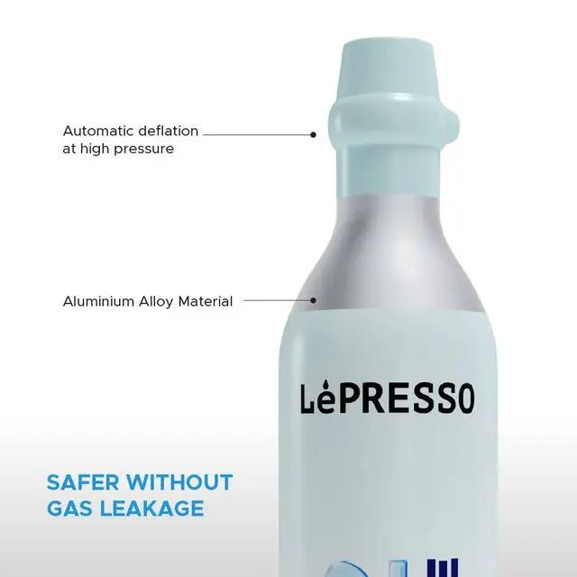 مكينة صنع المياه الغازية والصودا ليبريسو LePresso Sparkling Water Instant Carbonation Machine - SW1hZ2U6OTkwMzQ2