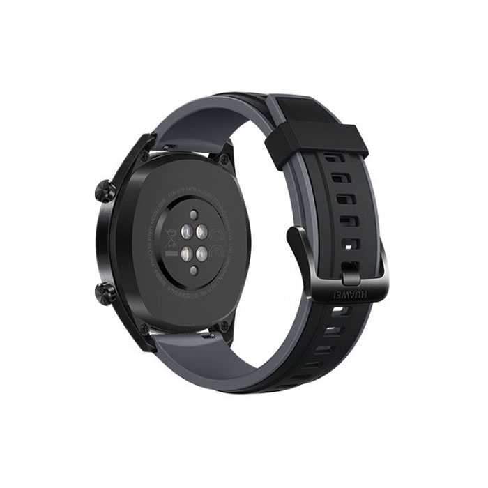 Huawei watch gt hot sale graphite black silicone strap