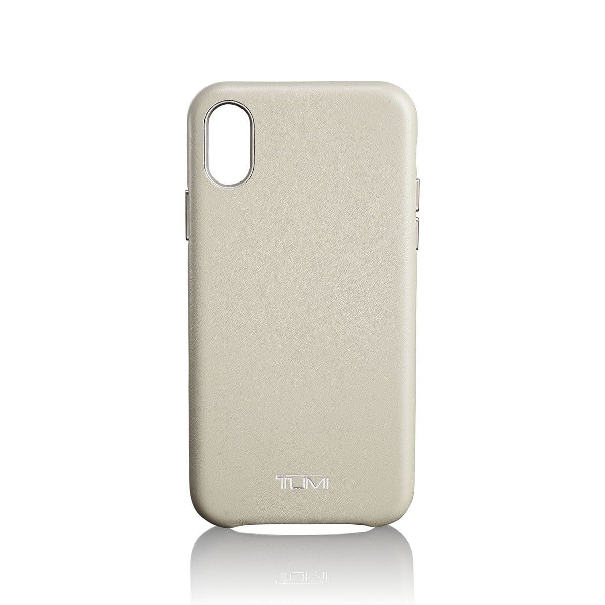 tumi iphone x leather wrap case grey Jomla.ae