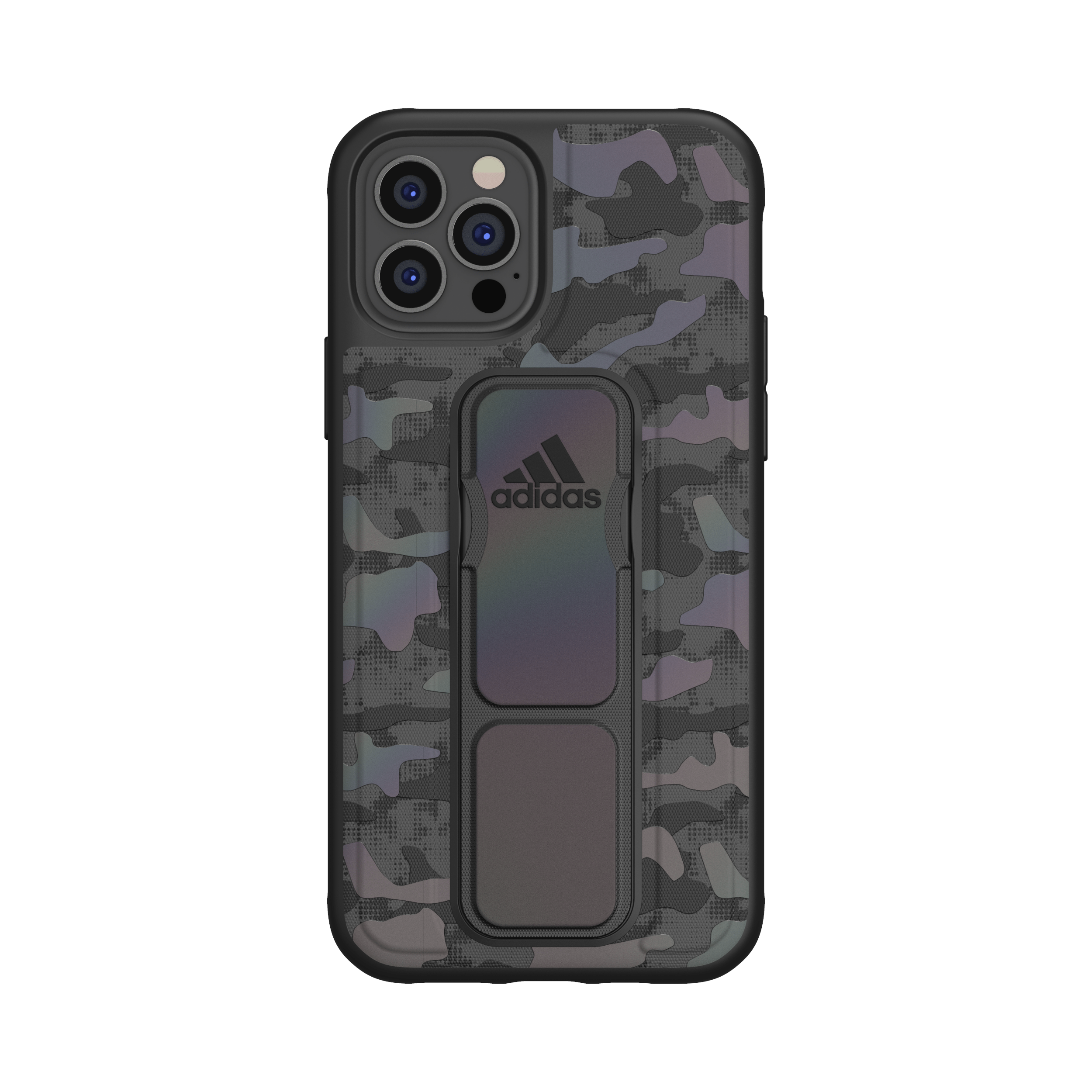 Adidas SPORT Apple iPhone 12 Pro Camo Grip Case or Stand Jomla.ae