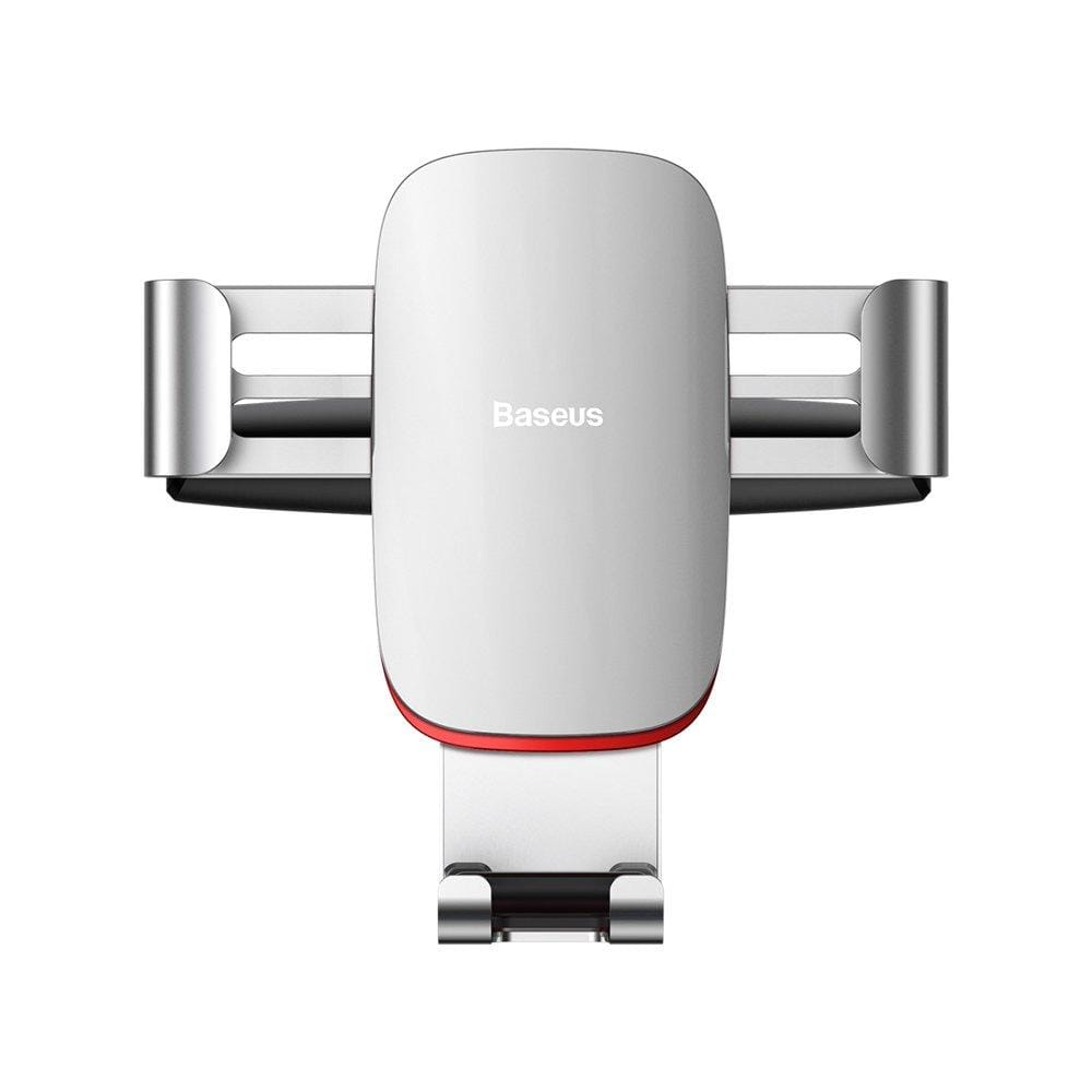 baseus metal age gravity car mount cd version silver | Jomla.ae
