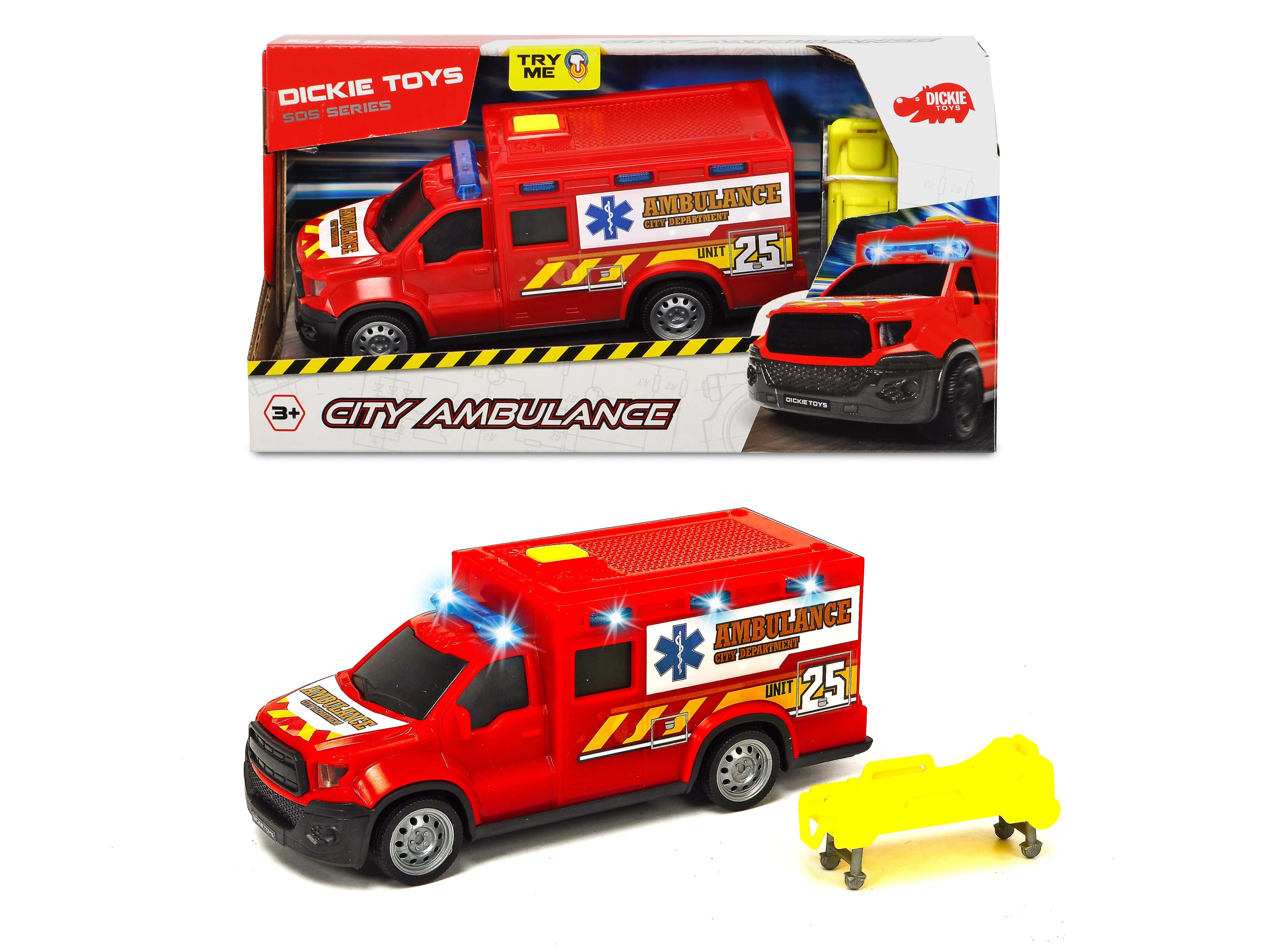 Order dickie sos city ambulance Now!