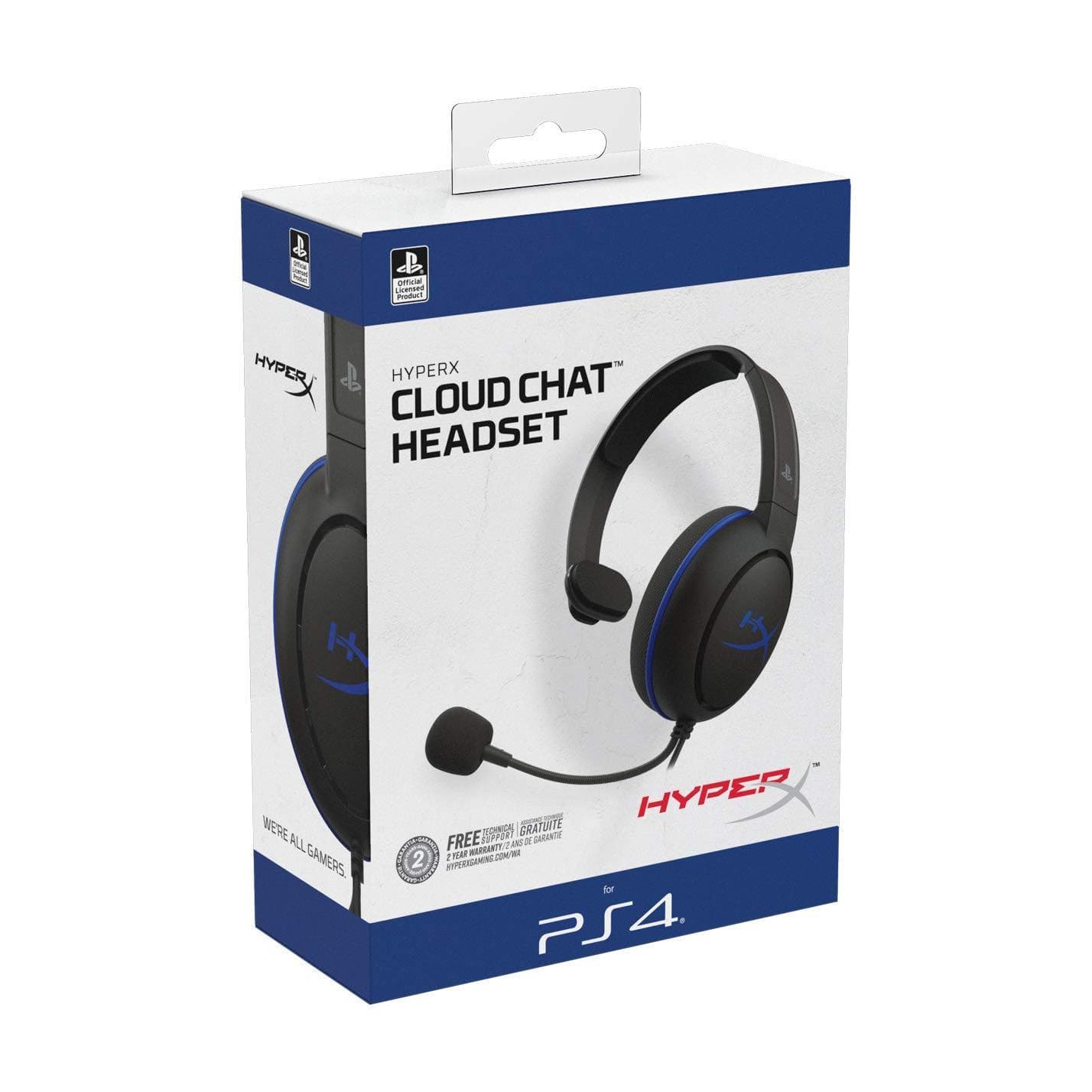 Order HyperX hyper x ps4 licensed cloud chat headset black Now
