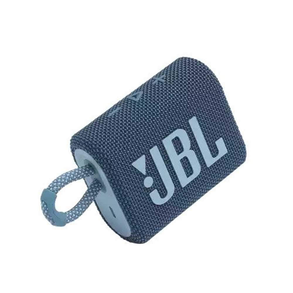 jbl go 3 portable waterproof wireless speaker blue Jomla.ae