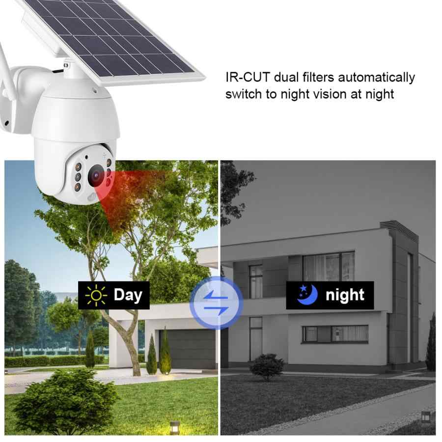 Order Generic intelligent solar energy alert ptz camera wifi