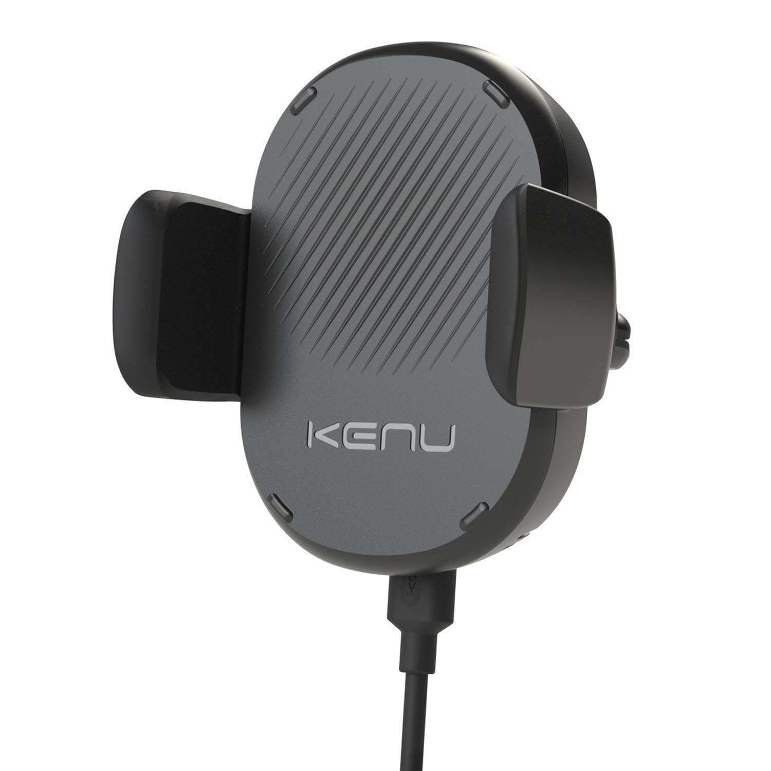 kenu airframe qi wireless charging car vent mount