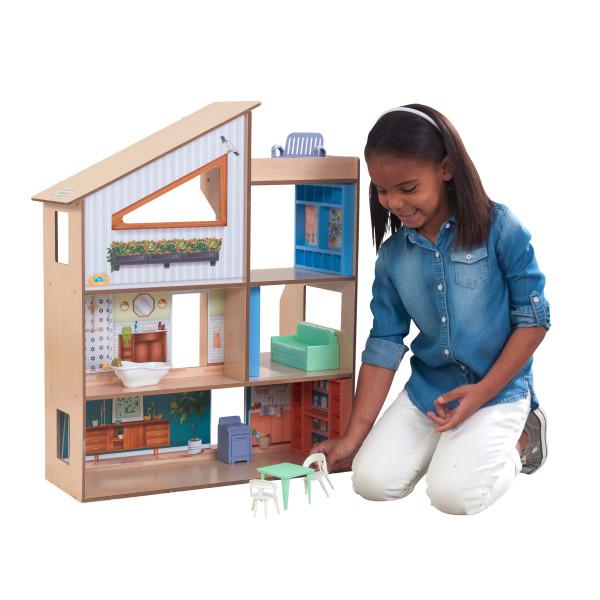 اطلب لعبة بيت الدمى KidKraft Hazel Dollhouse الأصلي Jomla.ae