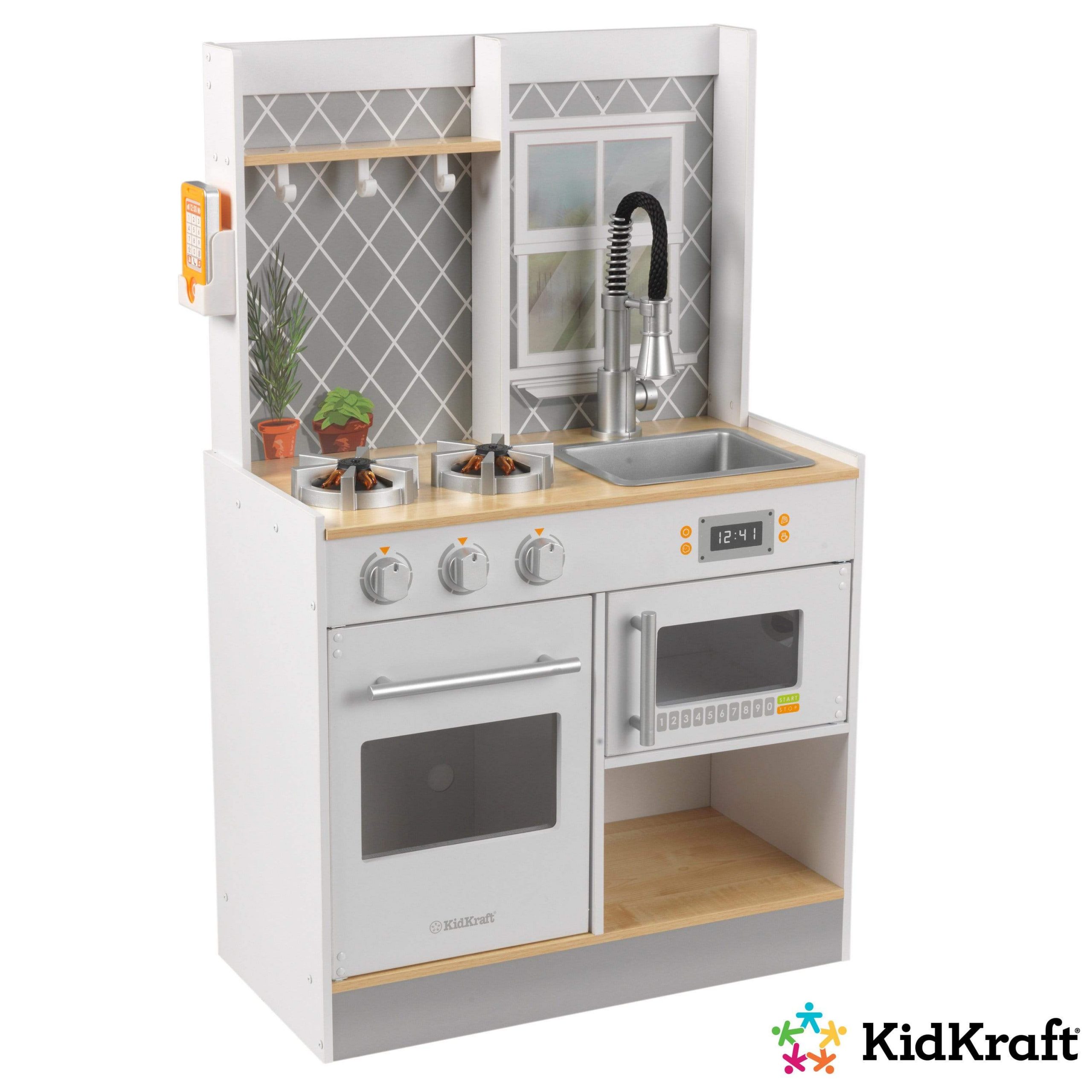 Order Kidkraft Lets Cook Wooden Play Kitchen Now Jomla Ae   Kidkraft Kidkraft Playrole Kitchen 19771174912156 Scaled 