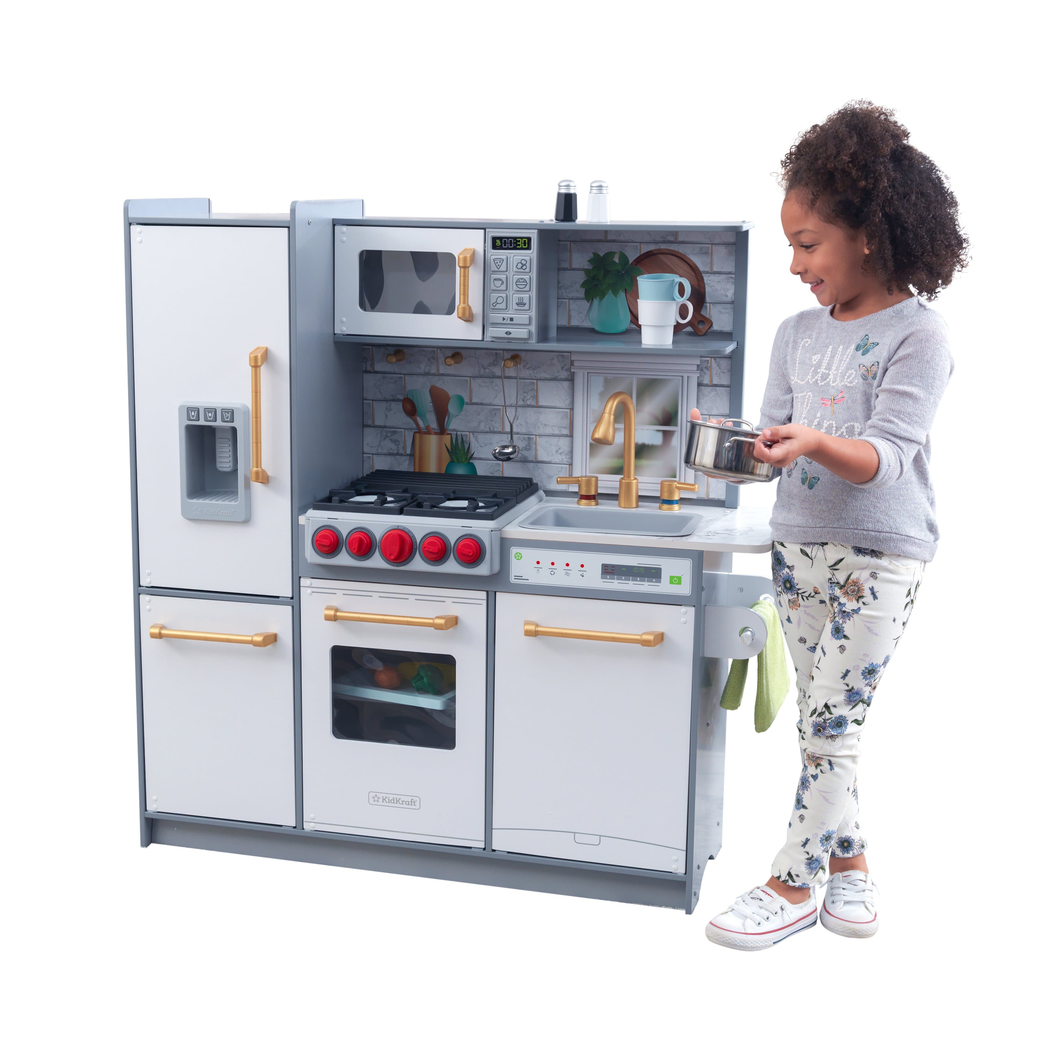 Order Kidkraft Uptown Elite White Play Kitchen With Ez Kraft