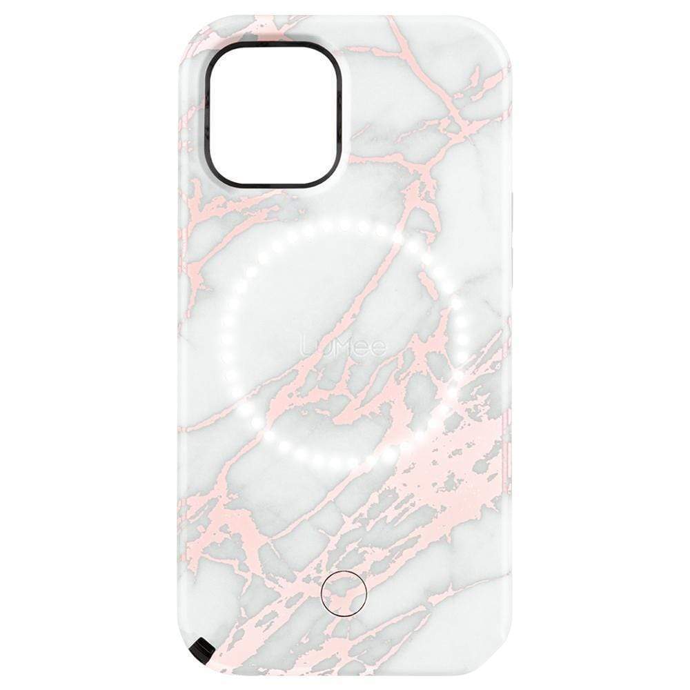 lumee halo selfie case for apple iphone 12 pro max studio like front ...