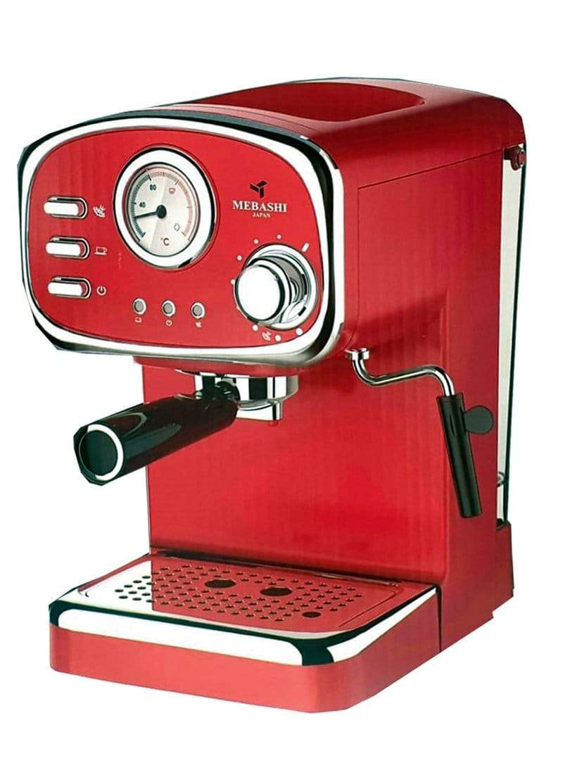 mebashi espresso coffee machine me ecm2010 red Jomla.ae