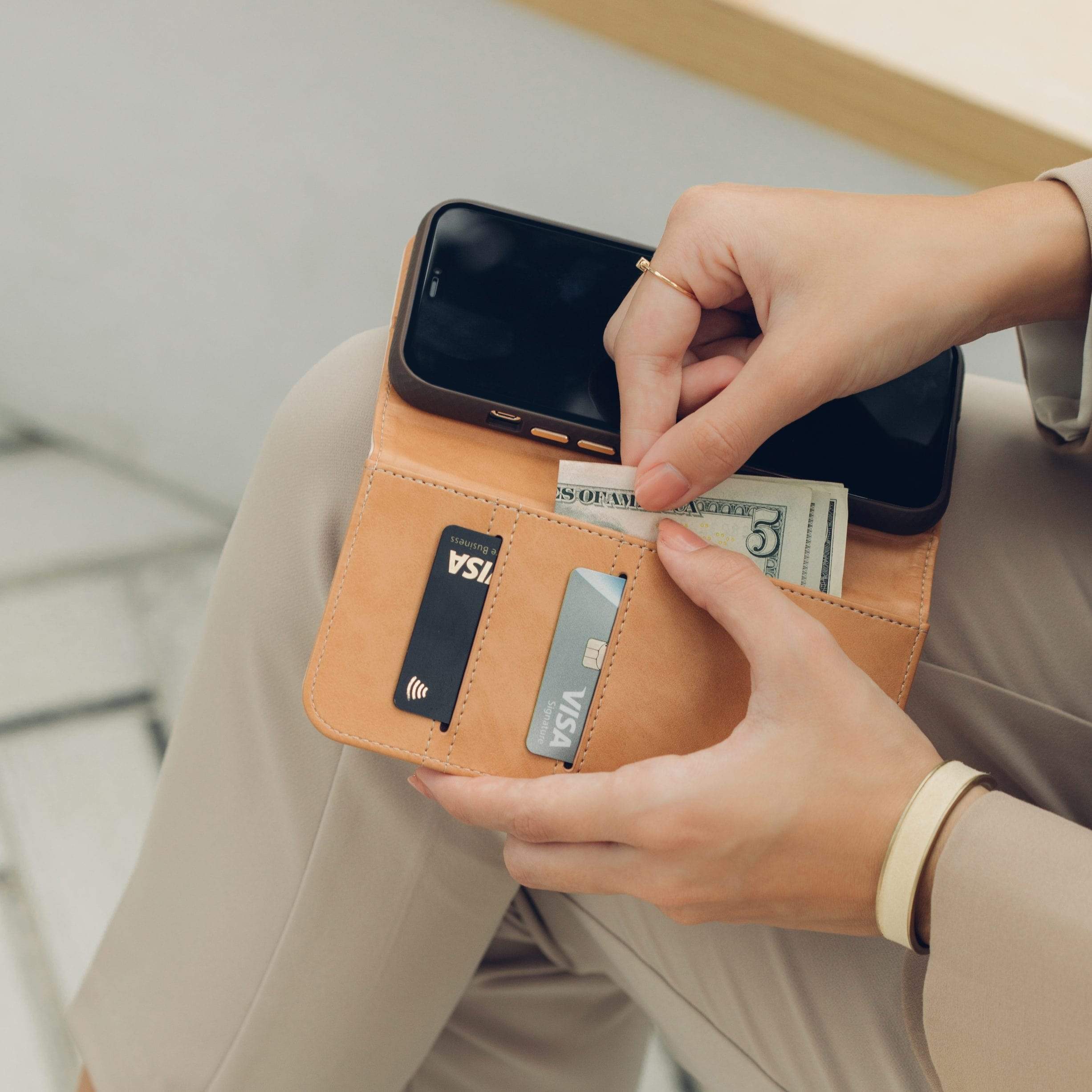 Moshi Iphone 12 Mini Case Leather Wallet Order Moshi Overture