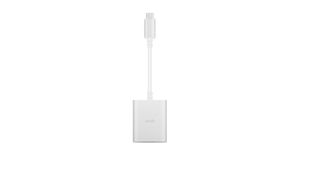 moshi usb c digital audio adapter with charging 1 Jomla.ae