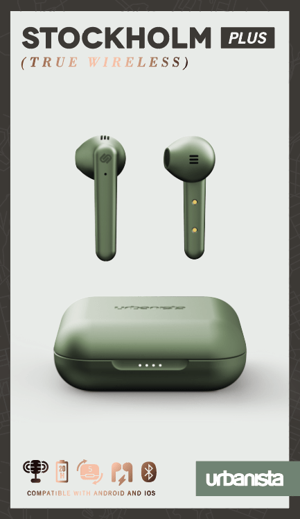 Order urbanista stockholm plus true wireless earphone bluetooth 5