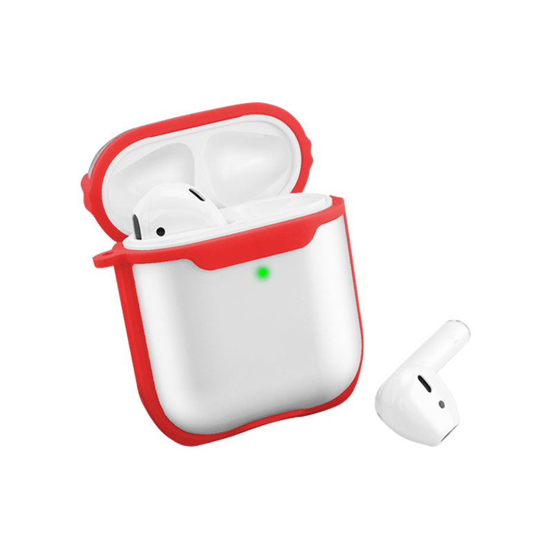 wiwu bumper airpods protective case red | Jomla.ae