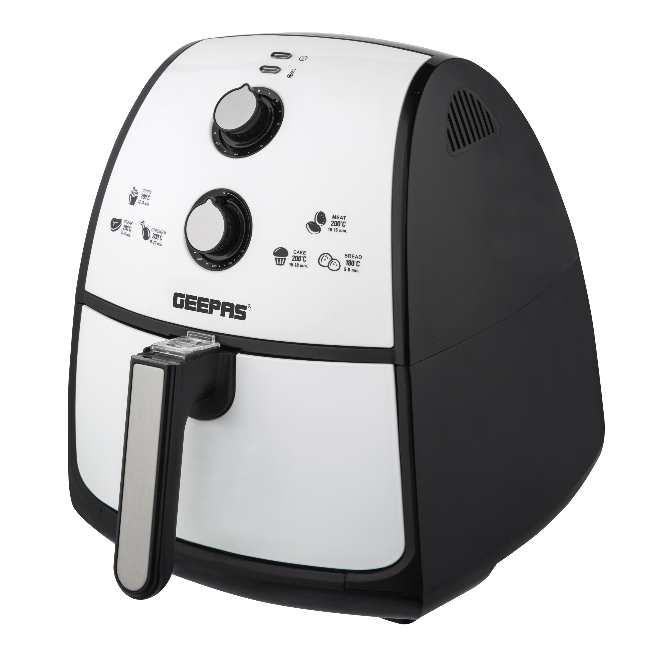 Geepas GAF6006 Air Fryer 4L Overheat Protection, Rapid Air