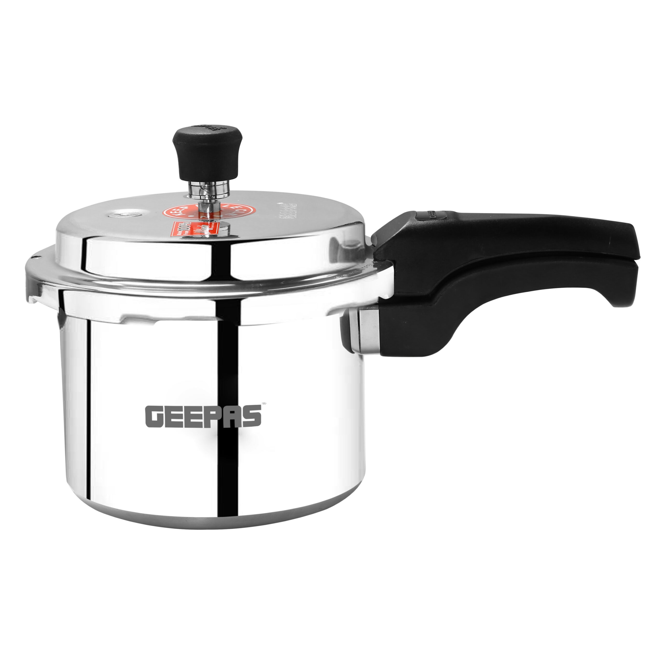 Geepas GPC325 3L Stainless Steel Induction Base Pressure Cooker Jomla.ae
