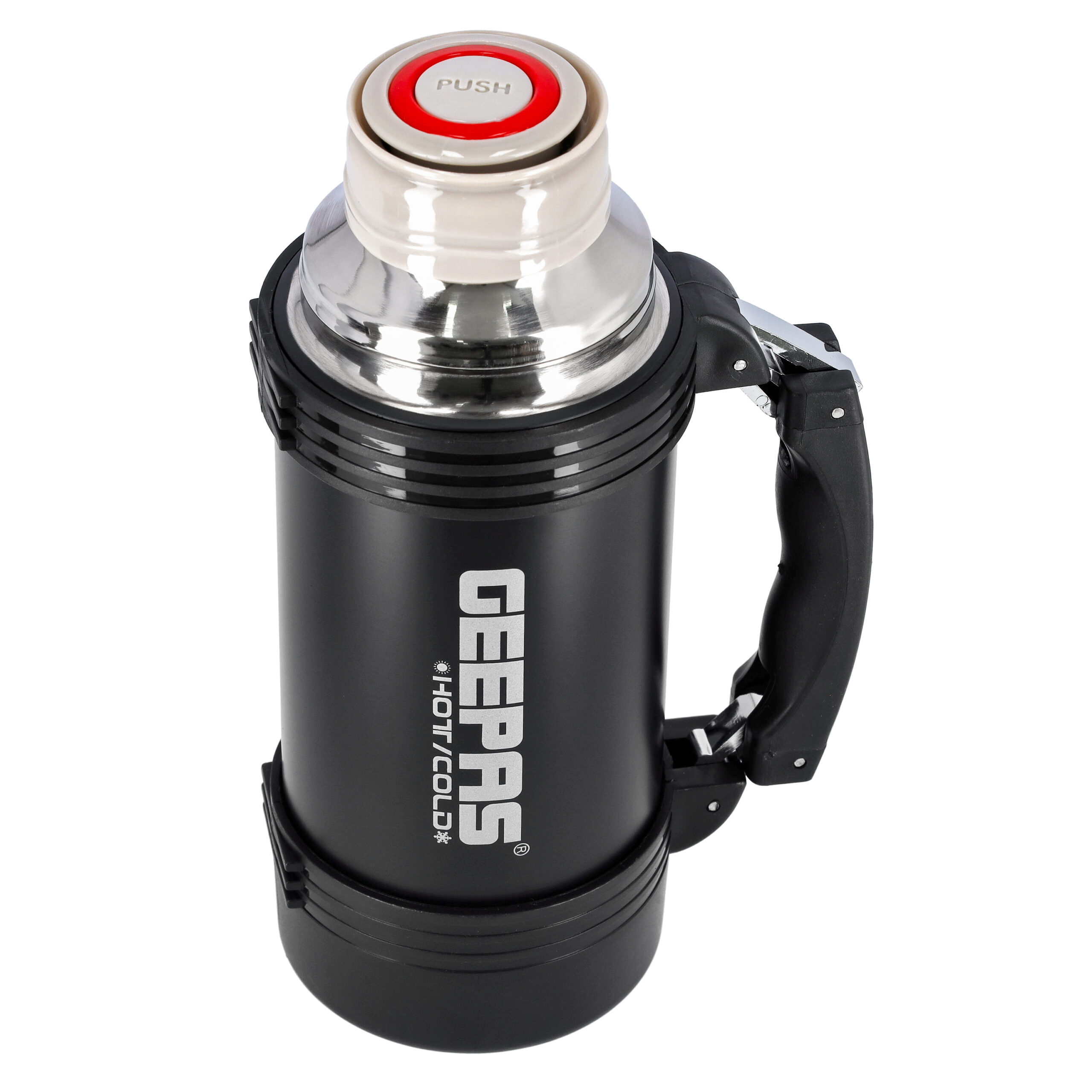 Buy Geepas Vacuum Flask, 0.4L - Stainless Steel Vacuum Bottle Keep