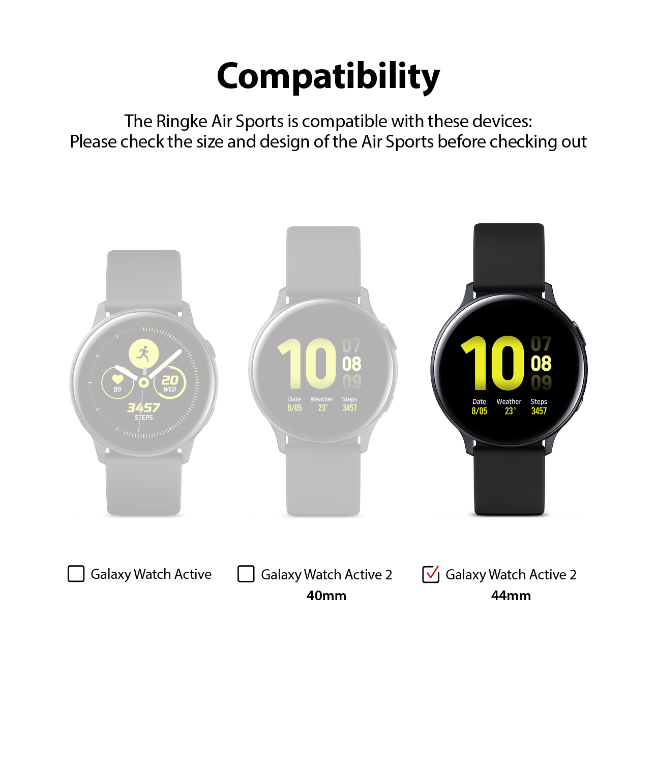 Galaxy watch active online 2 ringke