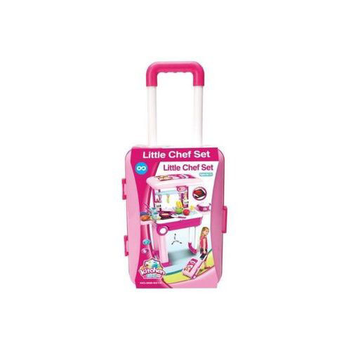 Generic Little Chef 2 In 1 Luggage Kitchen Play Set with Lights Sound ...