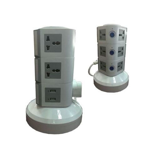 Generic 12 Way Multi Socket Extension Cord, Grey Jomla.ae