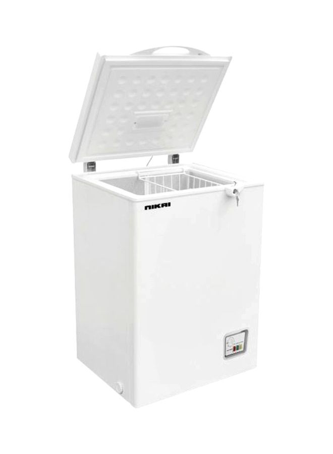 NIKAI Chest Freezer 150 l NCF150N1 White Jomla.ae