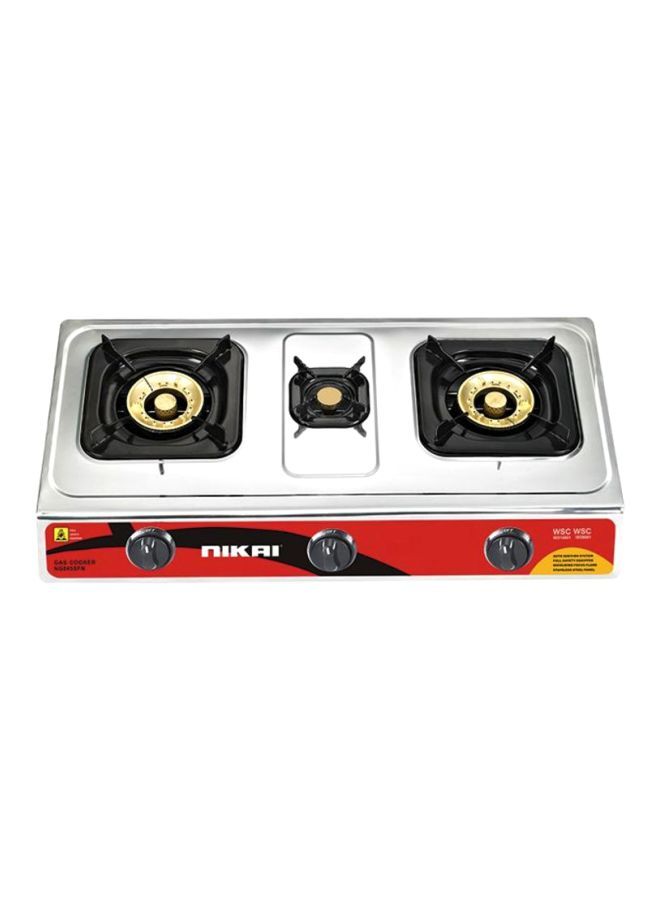 Order NIKAI Table Gas Stove NG845SFN Silver Now! Jomla.ae