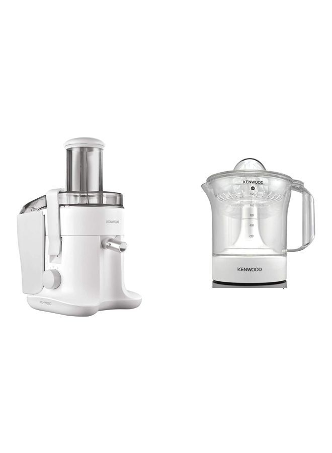 Kenwood Continuous Juicer With Citrus Juice Extractor JE280/JE680 White