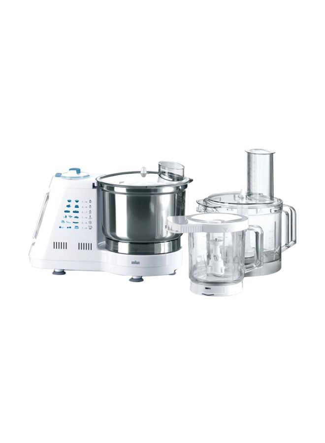BRAUN Electric Food Processor 950 W K3000 White/Silver/Clear Jomla.ae