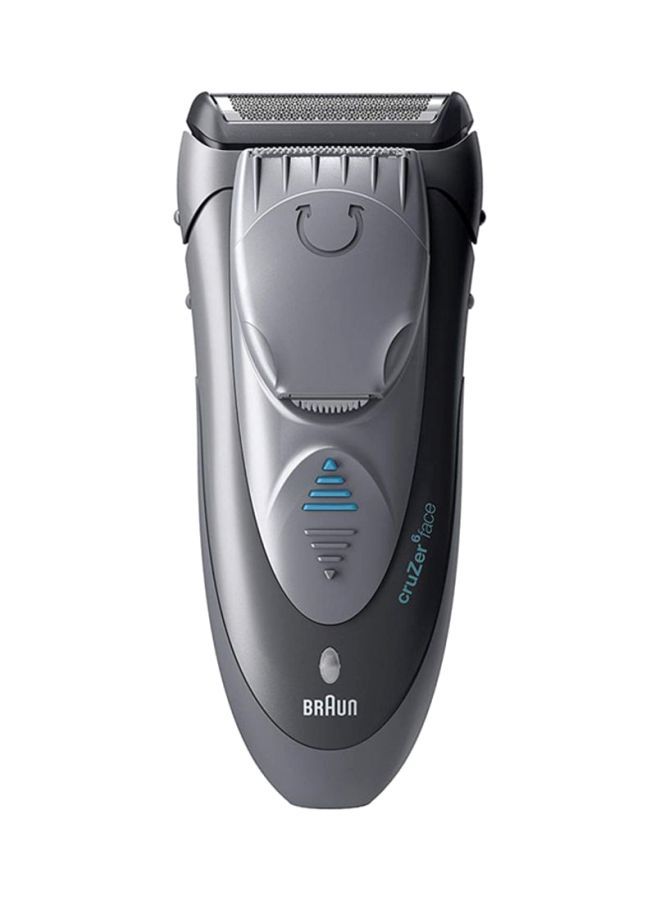 Order BRAUN CruZer 6 Face Wet And Dry Multi Trimmer Grey/Black/Blue Now! |  Jomla.ae