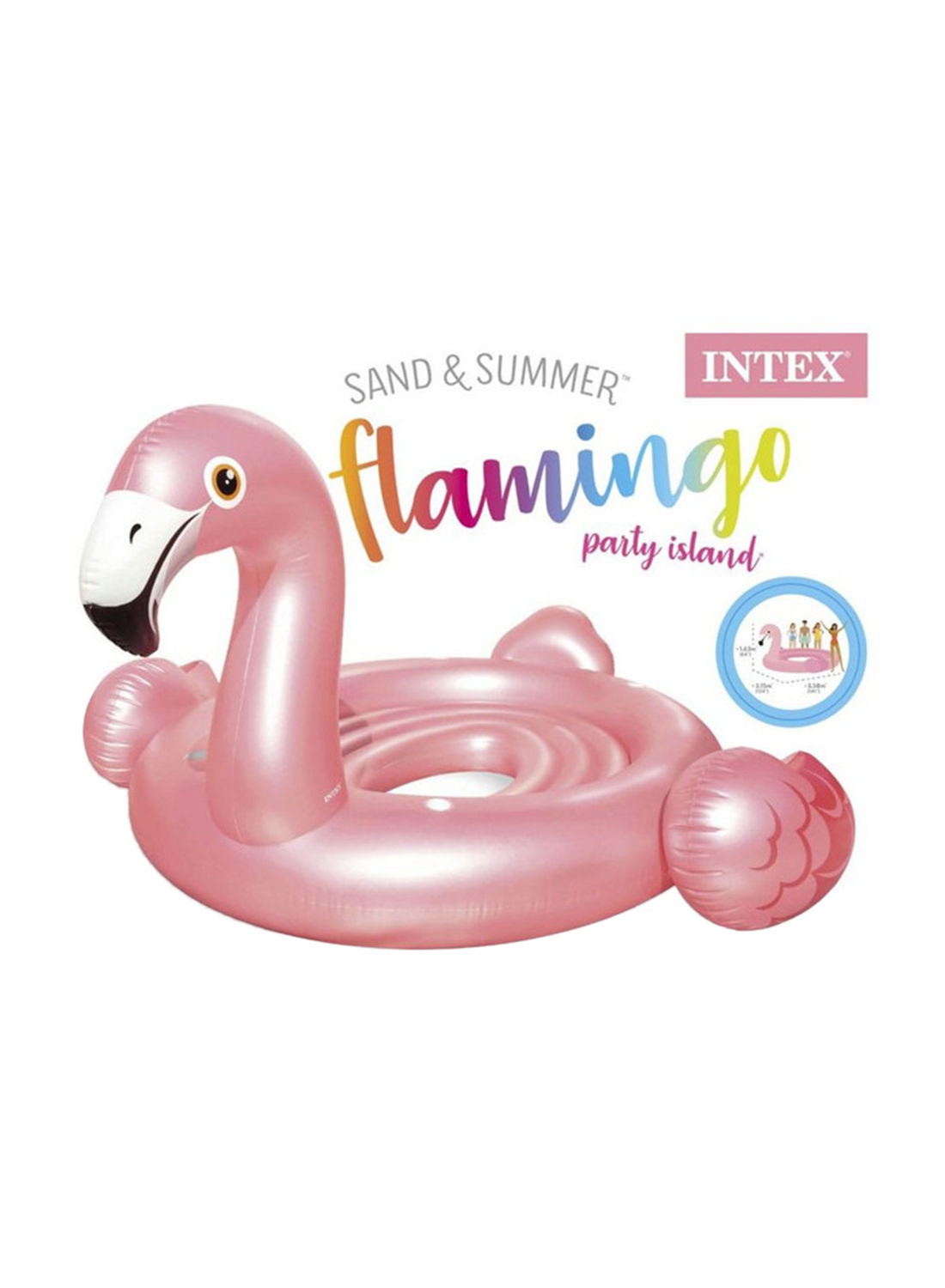 Party best sale flamingo intex