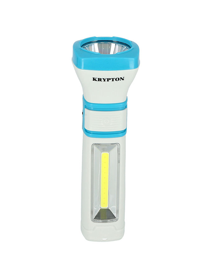 Krypton Knfl5087 Rechargeable Led Flashlight With Lantern Blue/White