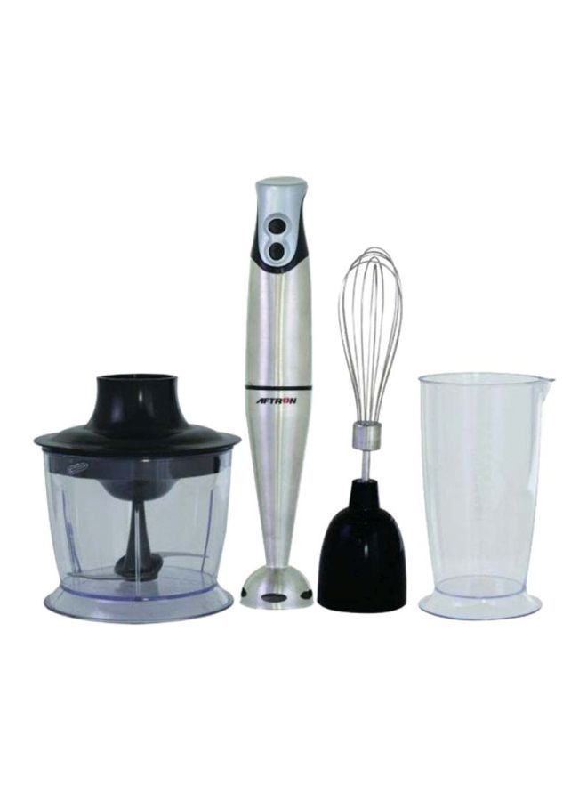 AFTRON Hand Blender With Beaker And Chopper 300 W AFHB9305S Silver