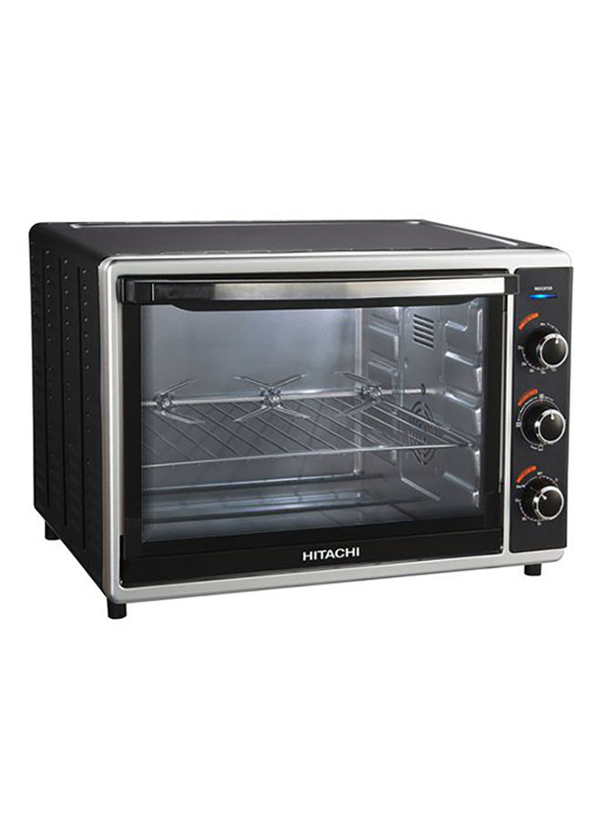 HITACHI Electric Oven HOTG 52 l 2000 W MC73 Black Jomla.ae