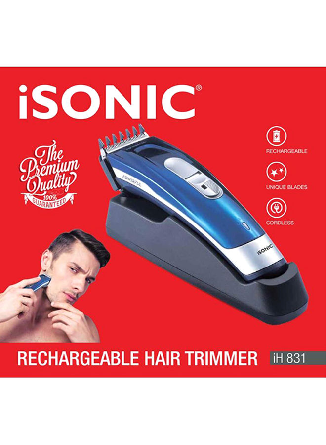 اطلب ماكينة حلاقة الشعر بقوة 4 واط Rechargeable Hair Trimmer ISONIC