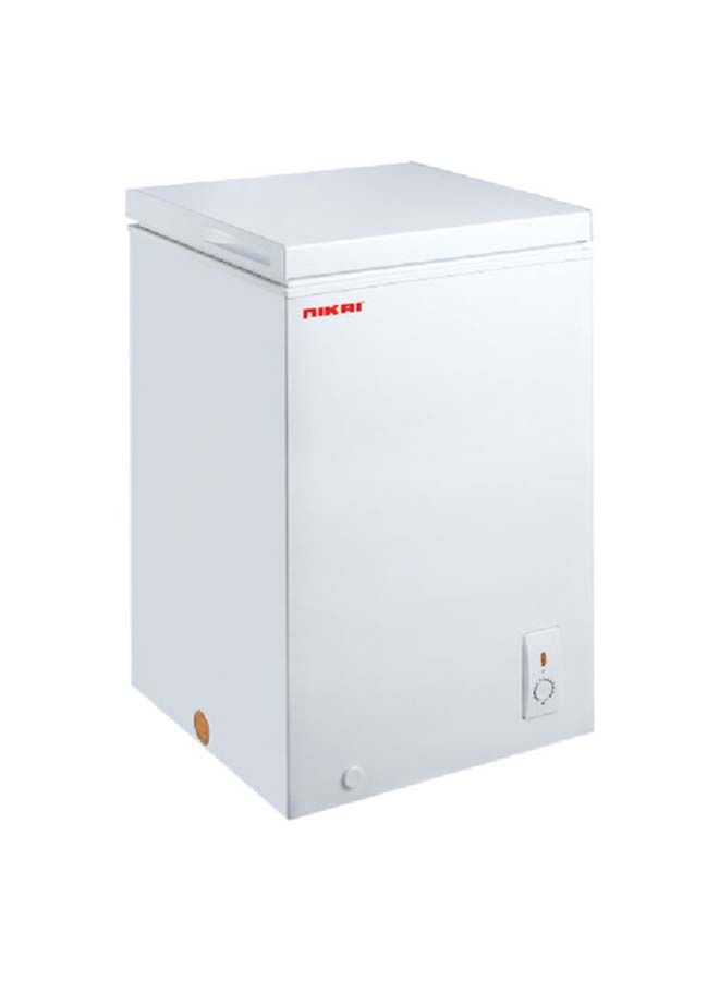 NIKAI Chest Freezer 150 l 0 W NCF150N7 White Jomla.ae