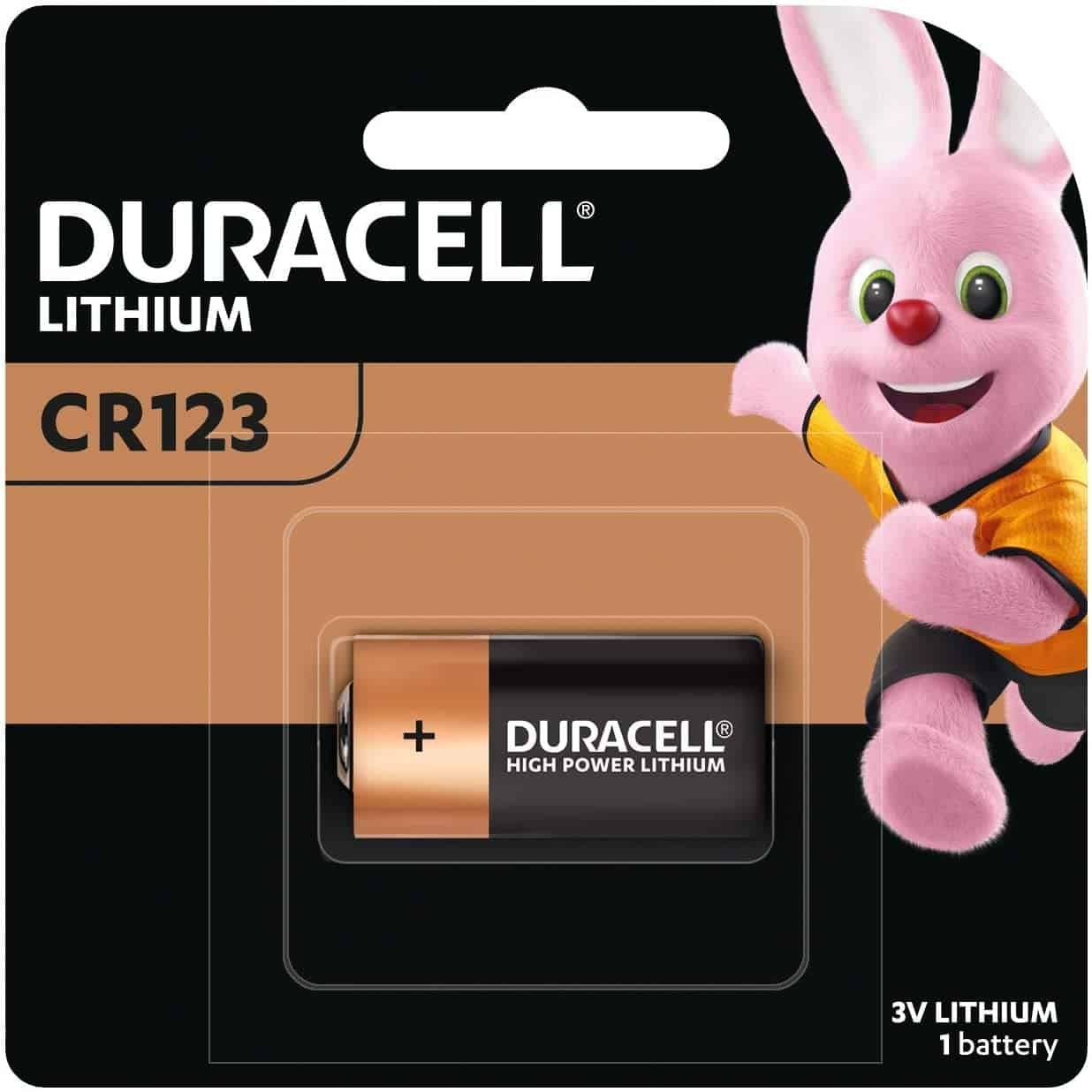 Duracell CR-123 2/3A 3V Photo Lithium Batteries DL123