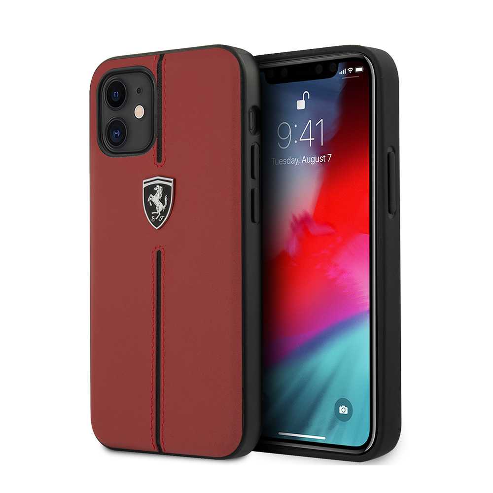 اطلب كفر لون أحمر Ferrari Case for iPhone 12 Mini (5.4") الأصلي Jomla.ae