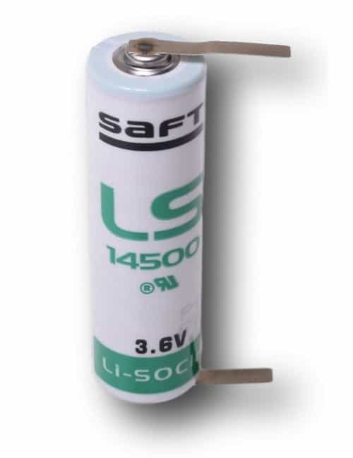 Saft LS 14500 3.6V Batteria Al Litio – Confezione Da 6, 2600mAh Non Ricaricabile - 3