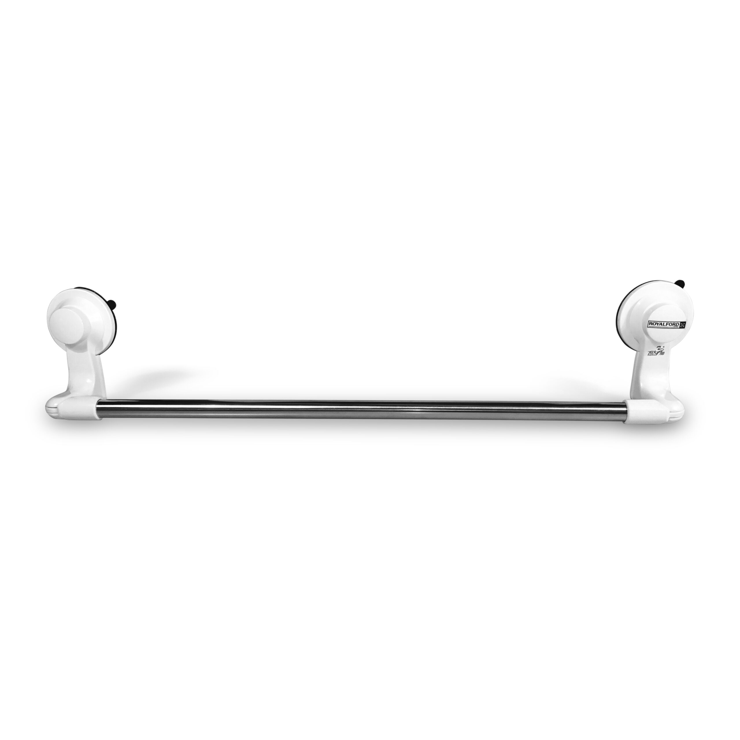 Royalford Long Towel Rack - Self Adhesive Bathroom Towel Bar With 4Kg ...